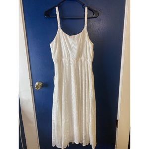 *brand new* white and gold dress